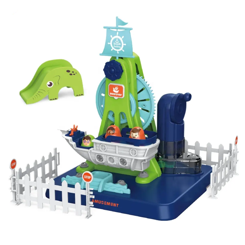 Toy Pirate Ship Building Set